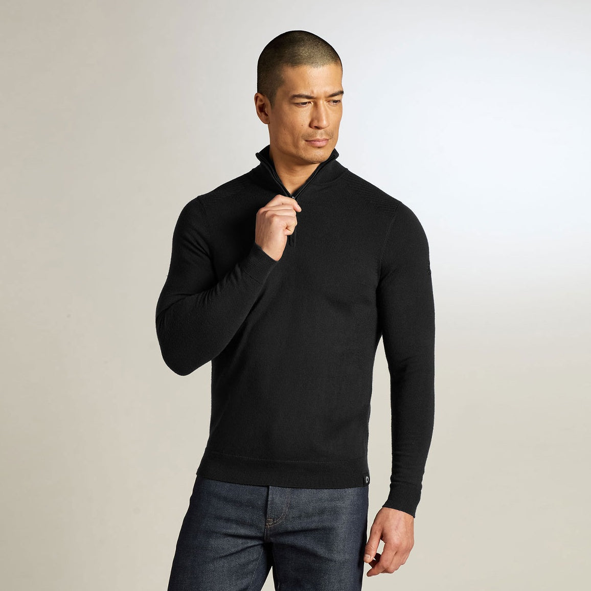 PRY Brushed Cashmer Docking Sweater サイズ2 PRY｜Brushed Cashmere