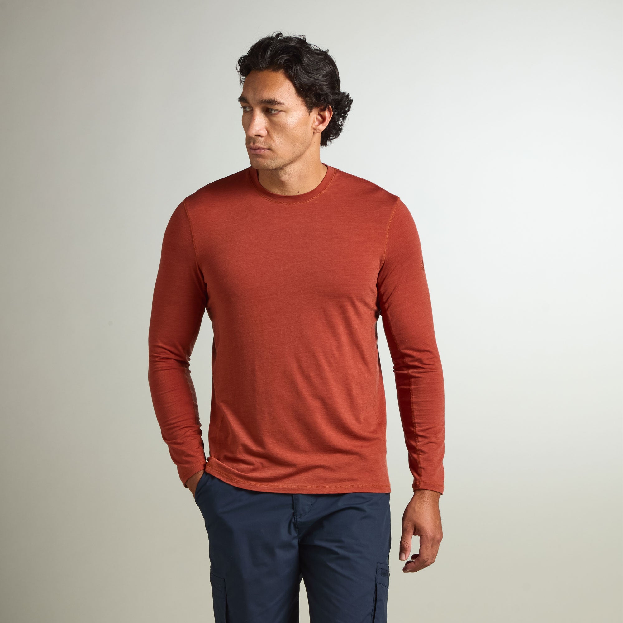 Lister Merino Long Sleeve T-shirt Men