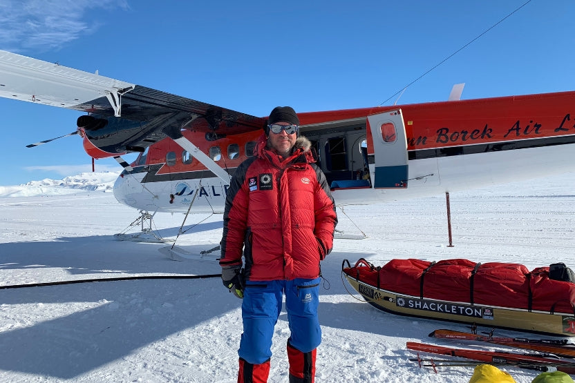 Shackleton Lou Rudd Union Glacier