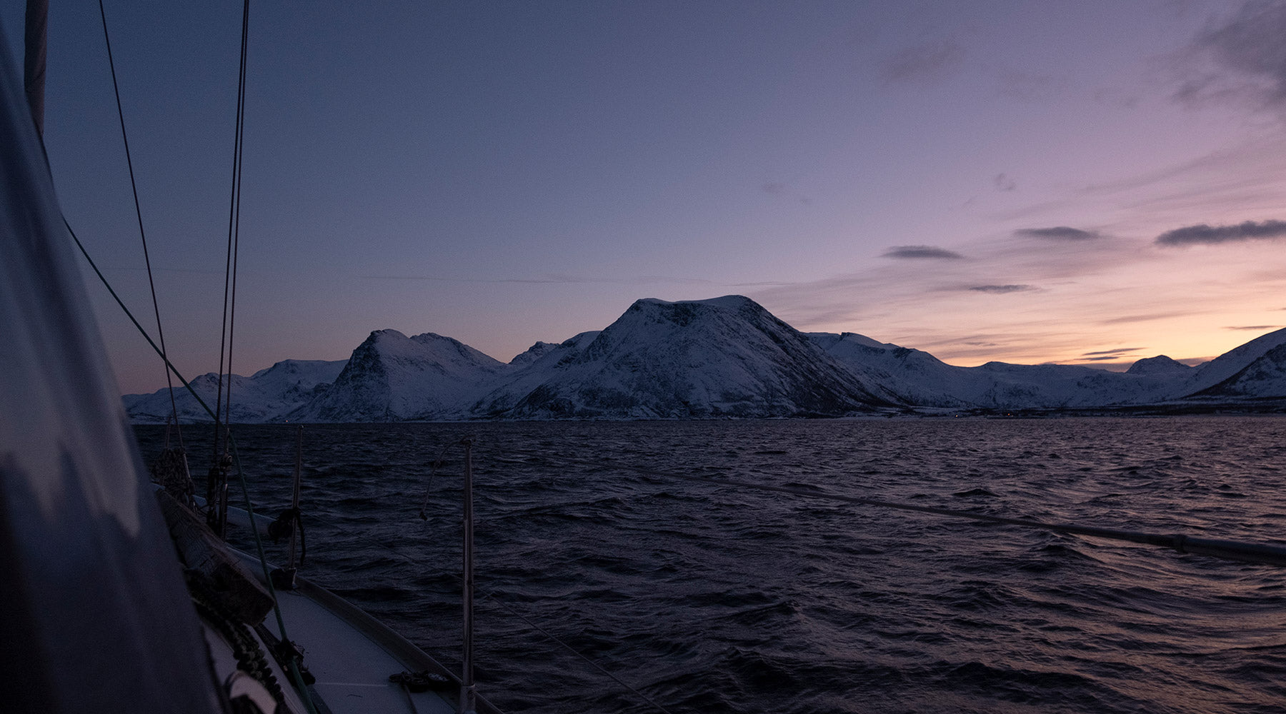 Searching for orcas in Norway