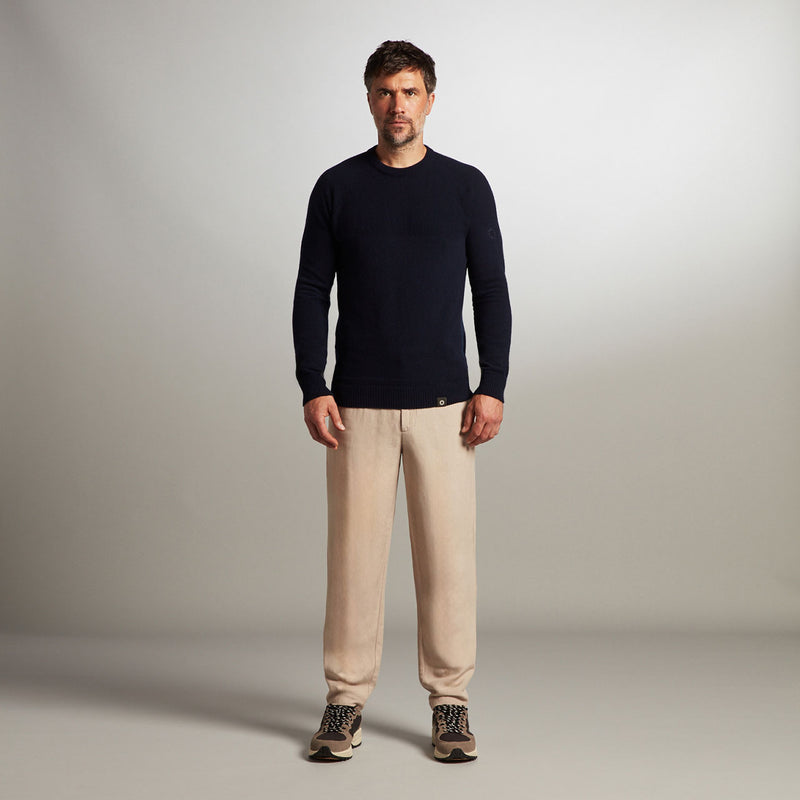 Dulwich Lambswool Crew Neck Sweater