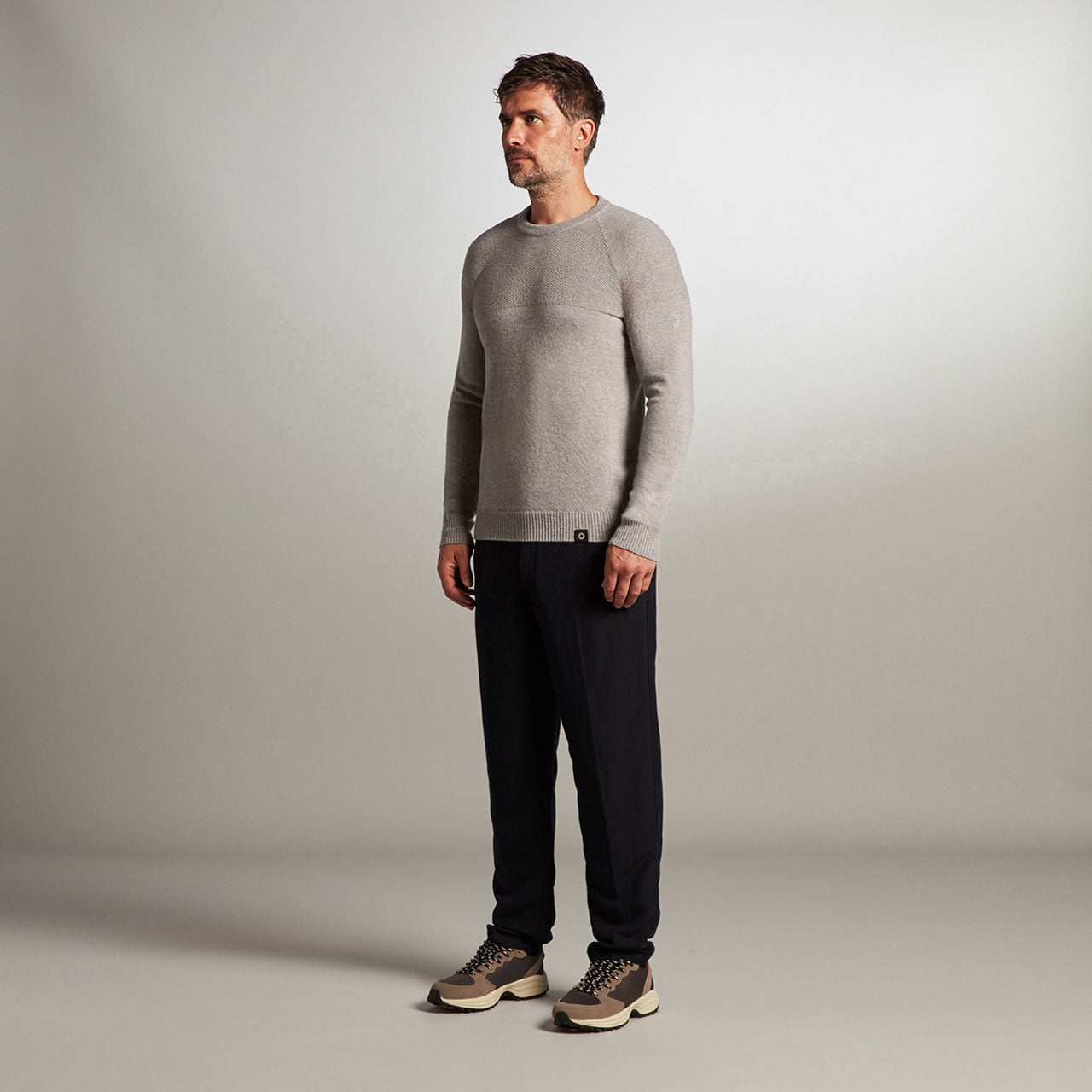 Dulwich Lambswool Crew Neck Sweater