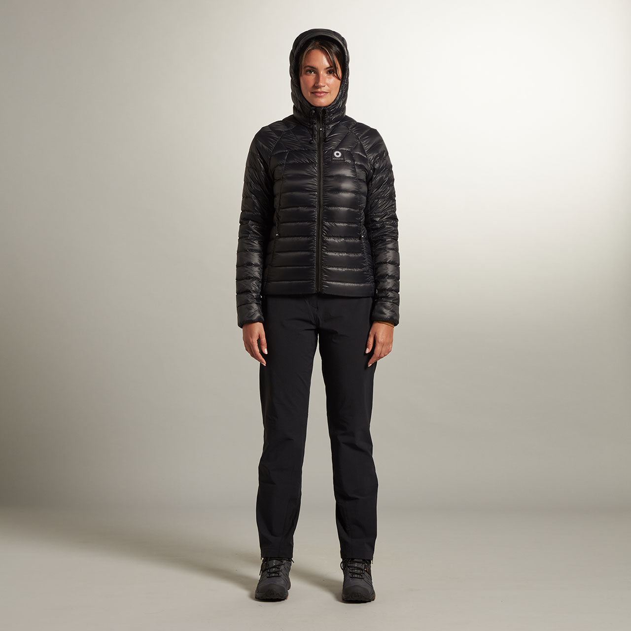 Hercules Ultralight Down Jacket Women Black XXS