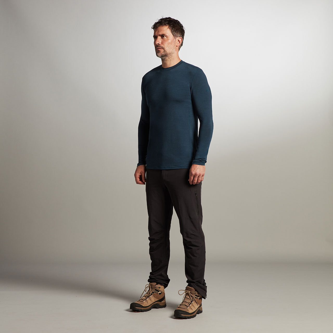 Lister Merino Long Sleeve T-shirt Men