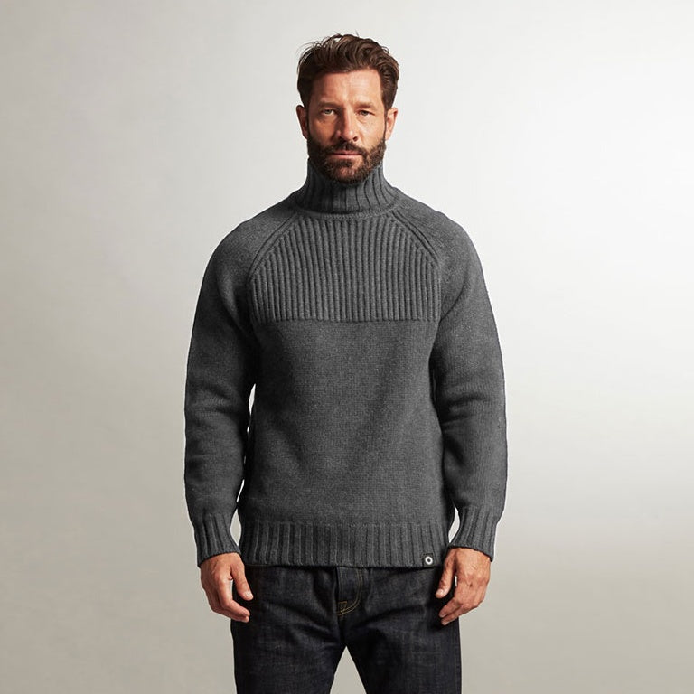 Nimrod Funnel Neck Sweater