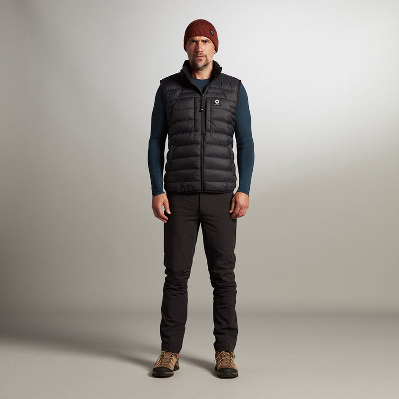 Ross Down Gilet - Black