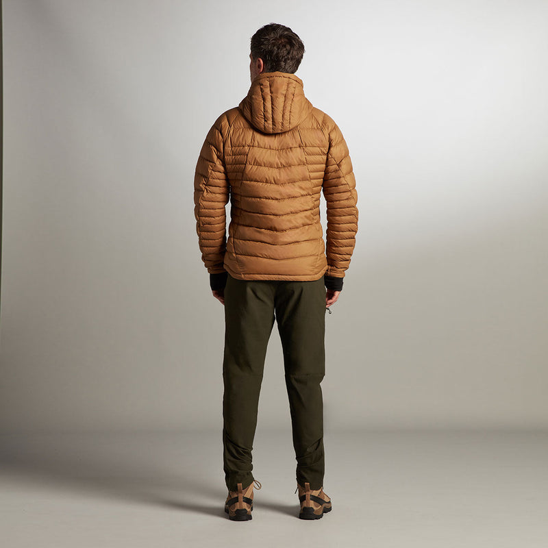 Rothera Hooded Down Jacket - Bronze