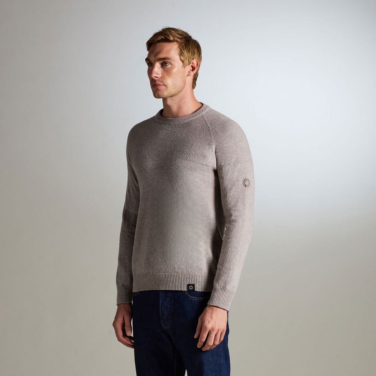 Dulwich Lambswool Crew Neck Sweater - 2