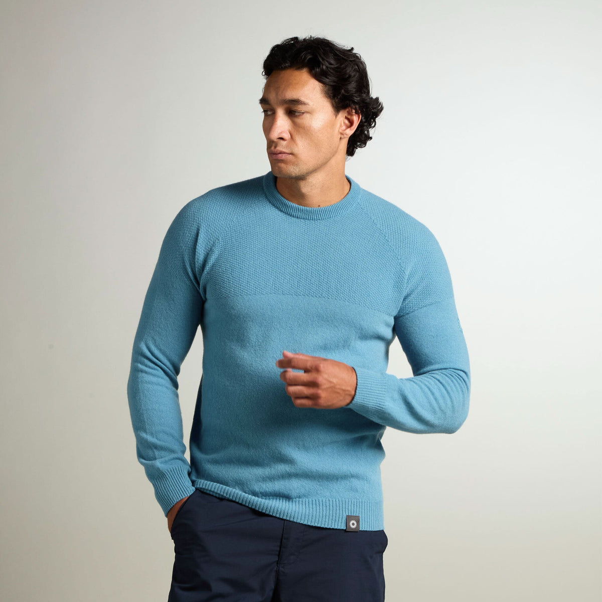 Dulwich Lambswool Crew Neck Sweater - 1