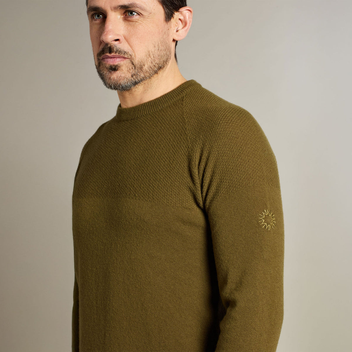Dulwich Lambswool Crew Neck Sweater - 2