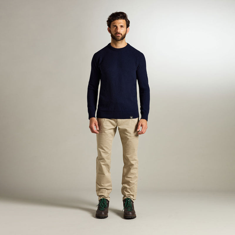 Dulwich Lambswool Crew Neck Sweater