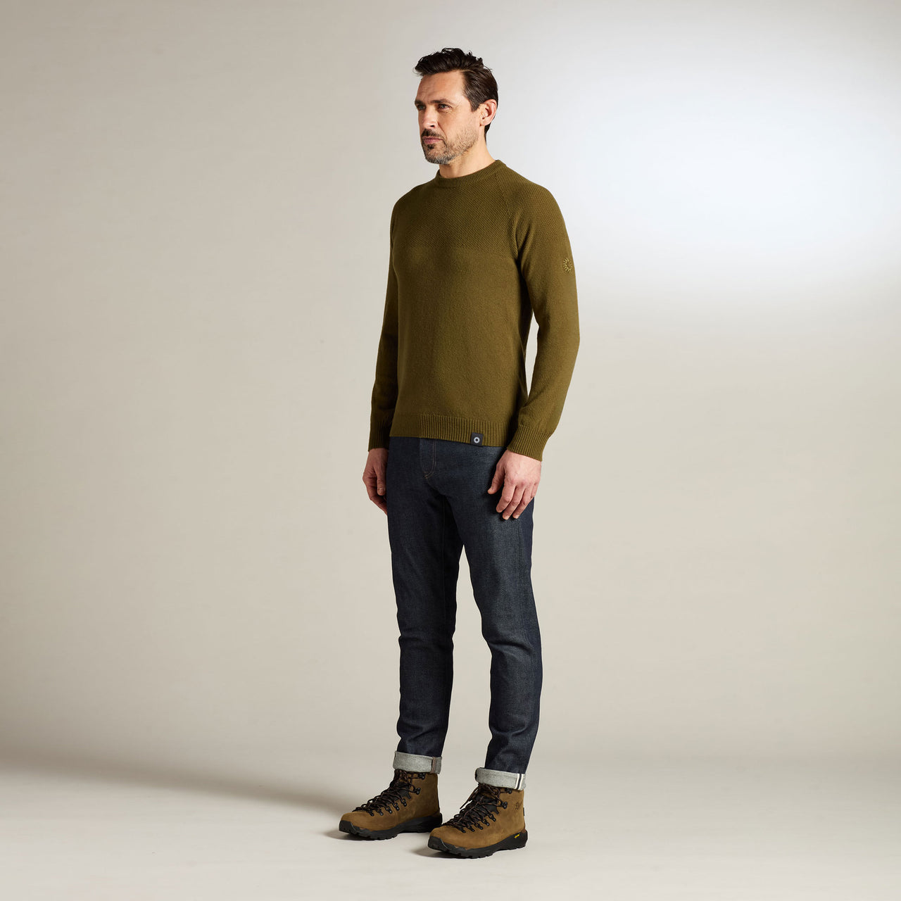 Dulwich Lambswool Crew Neck Sweater