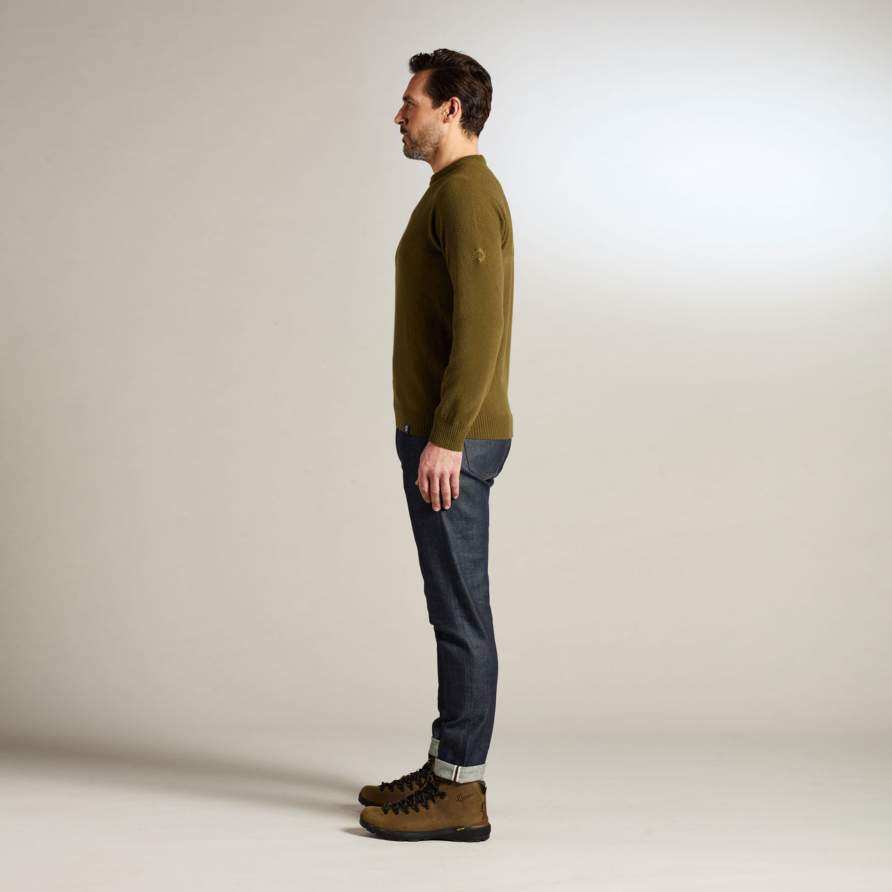 Dulwich Lambswool Crew Neck Sweater