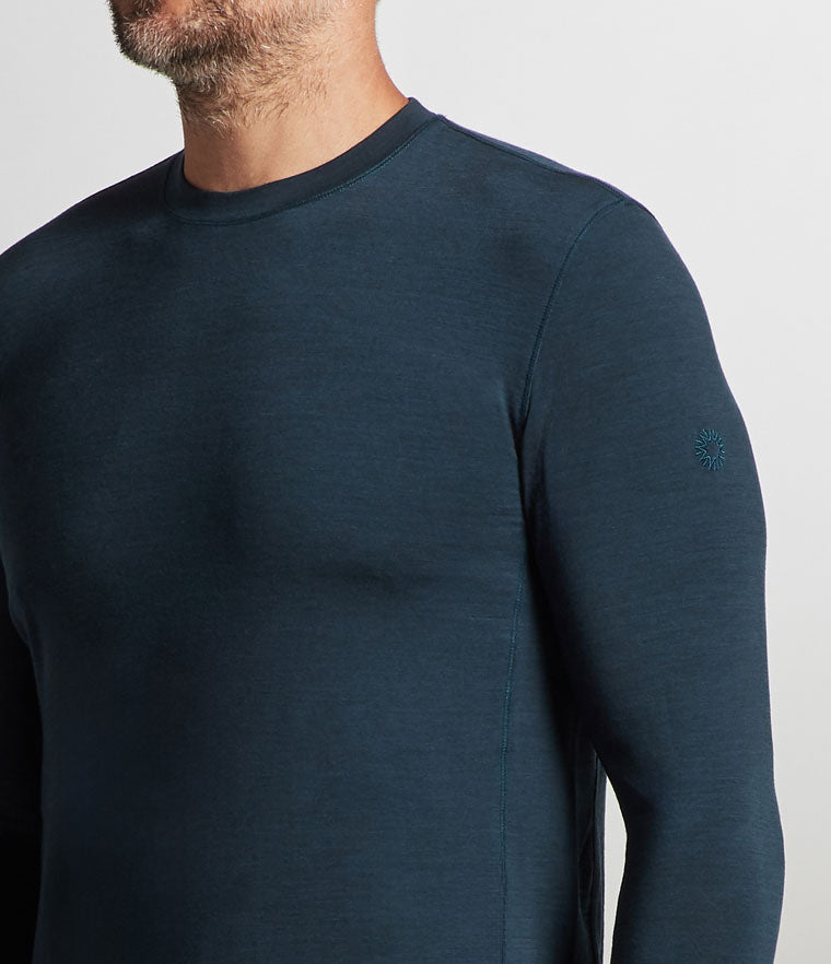 ONC MERINO LONG SLEEVE SHIRTS KELLY 4 Wool and silk long sleeves