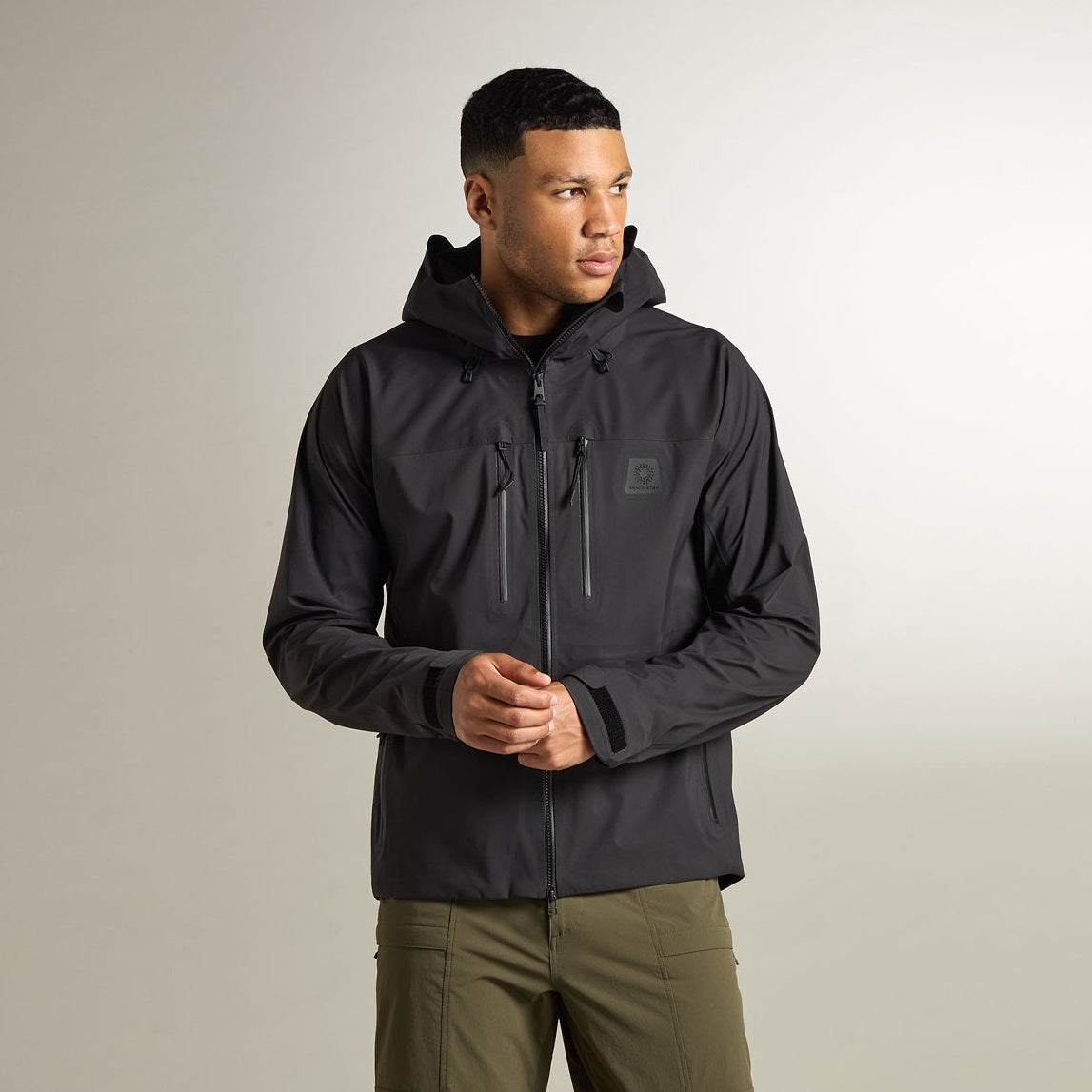 Markham Hardshell Jacket Men Waterproof Breathable Shackleton