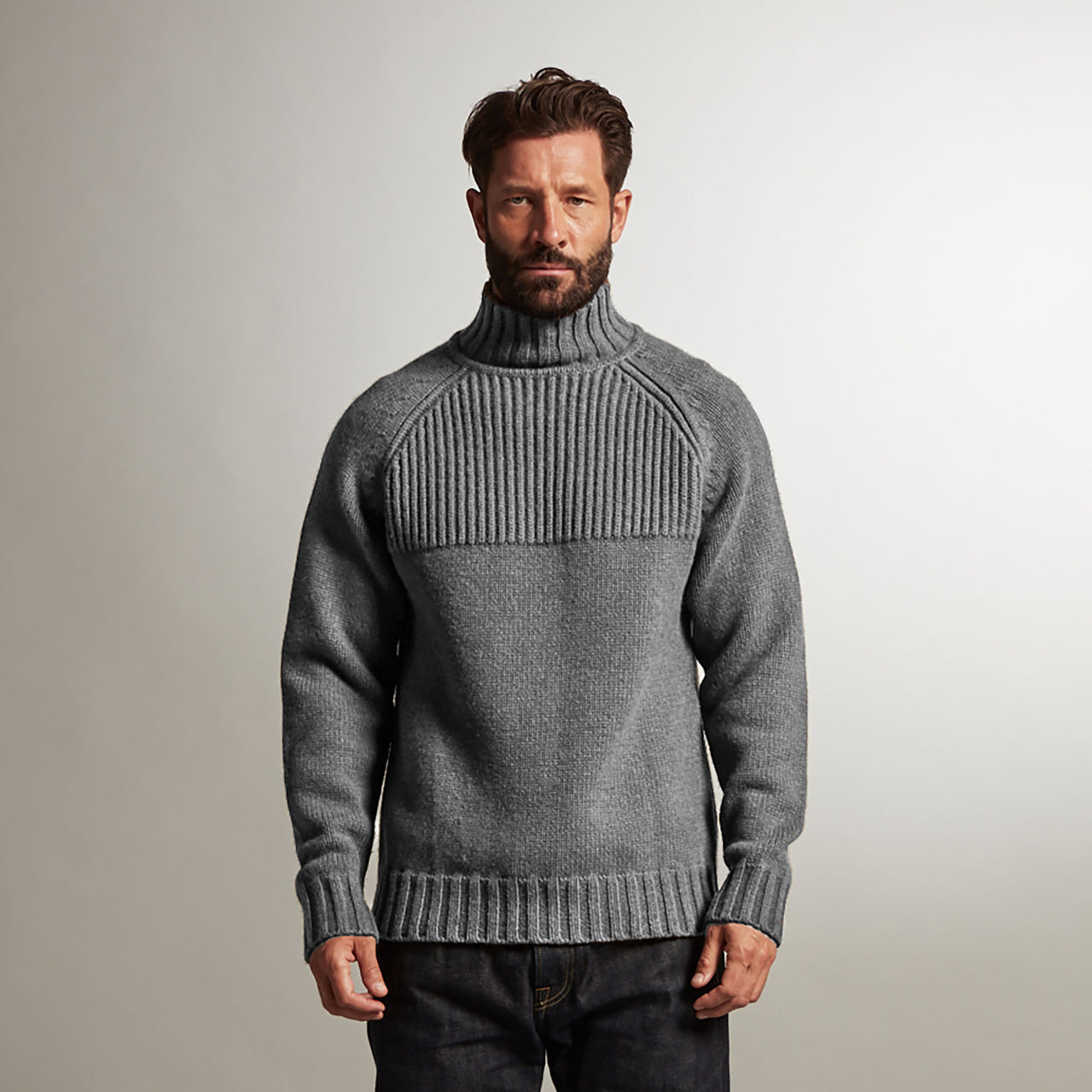 Nimrod Funnel Neck Sweater