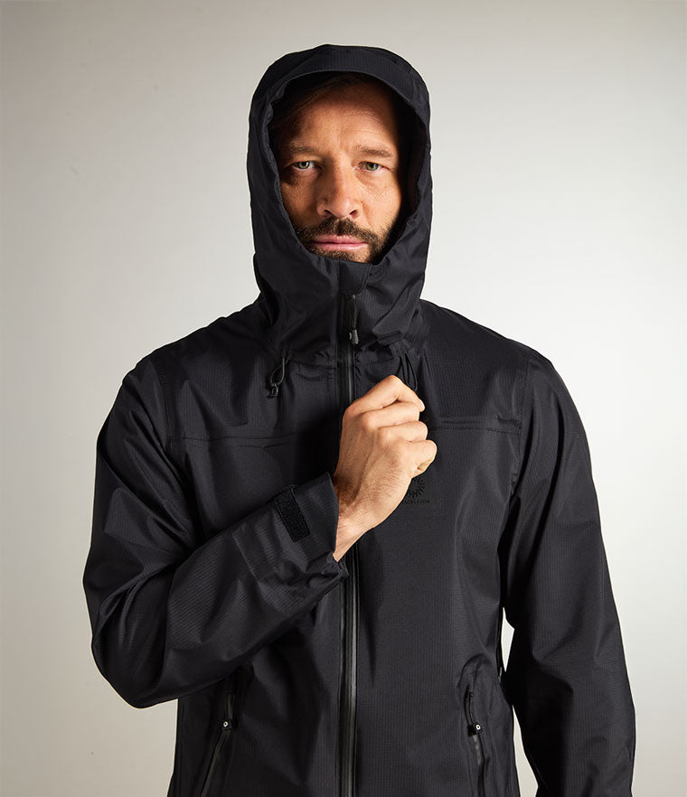 Quest Hardshell Jacket Lightweight Breathable Waterproof Protection