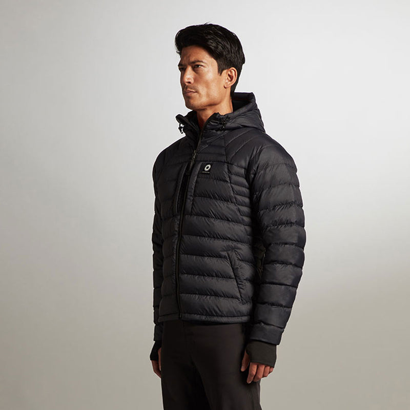 Rothera Hooded Down Jacket - Black