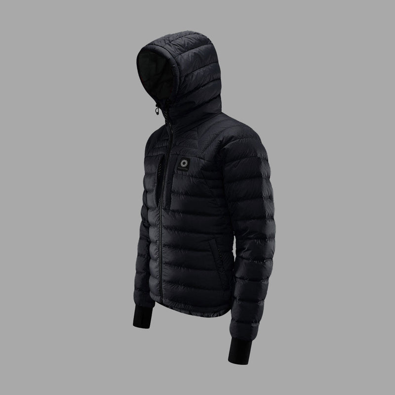 Rothera Hooded Down Jacket - Black