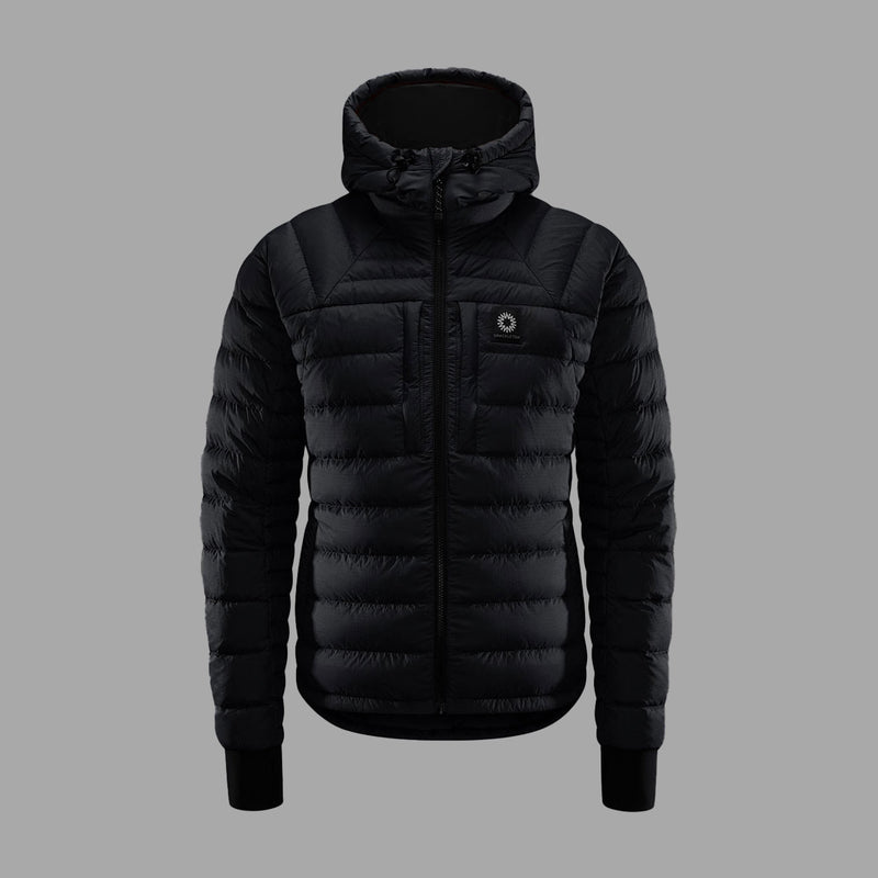 Rothera Hooded Down Jacket - Black