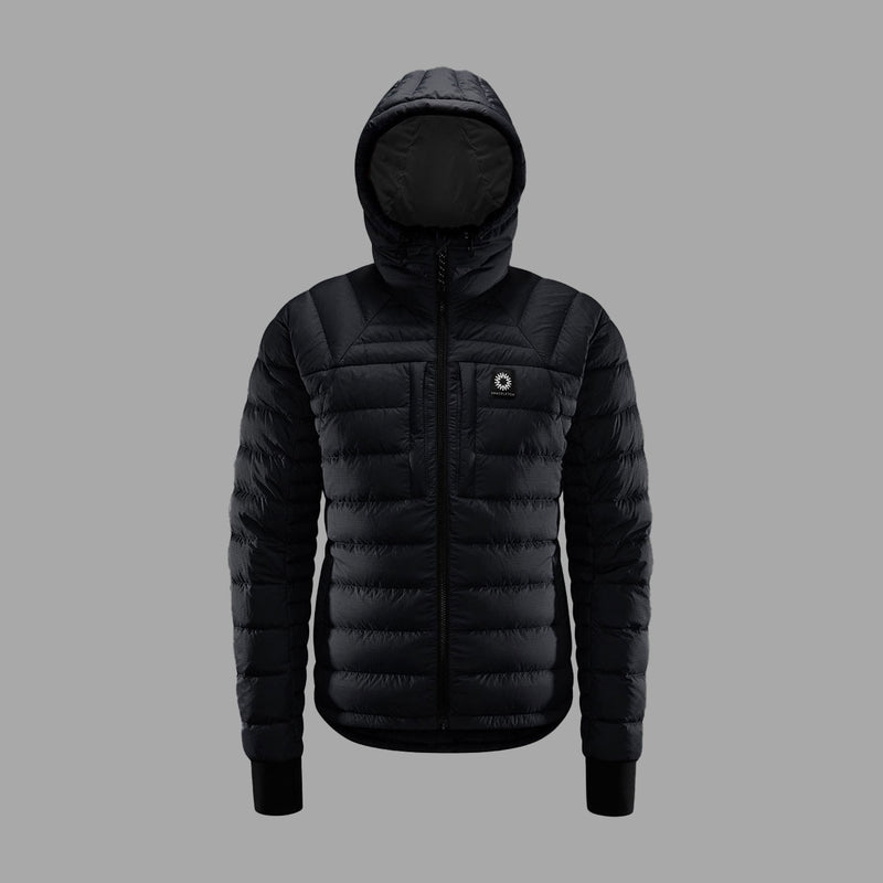 Rothera Hooded Down Jacket - Black