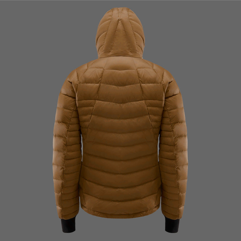 Rothera Hooded Down Jacket - Bronze