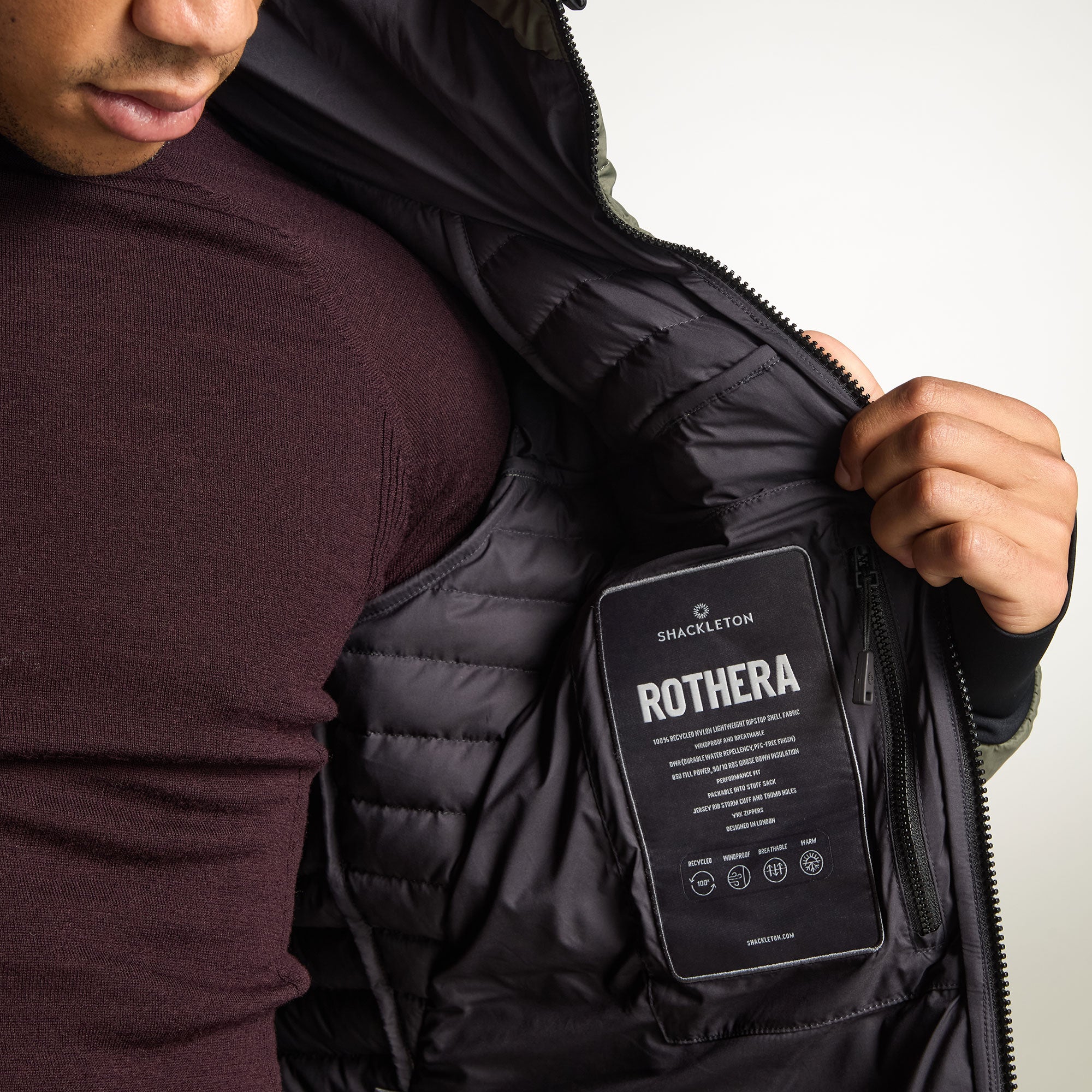 Rothera Hooded Down Jacket