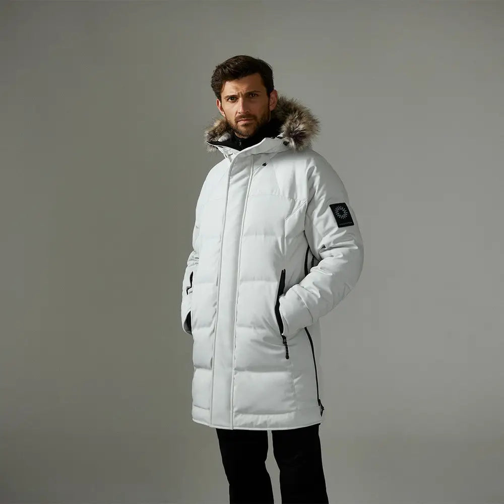Polar water repellent down 2025 parka
